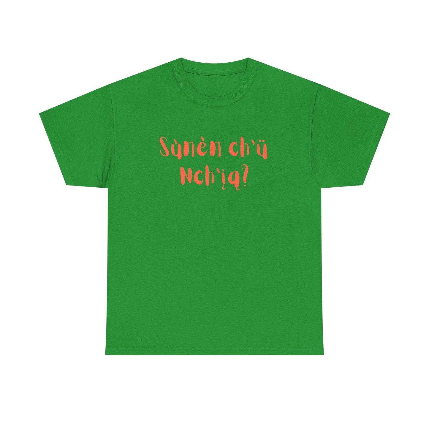 "Got Bannock?" Tee Orange Font