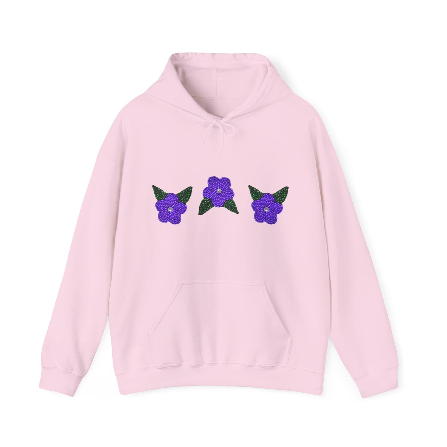 Nt’ąyą (Flower) NPLS Hoodie Purple