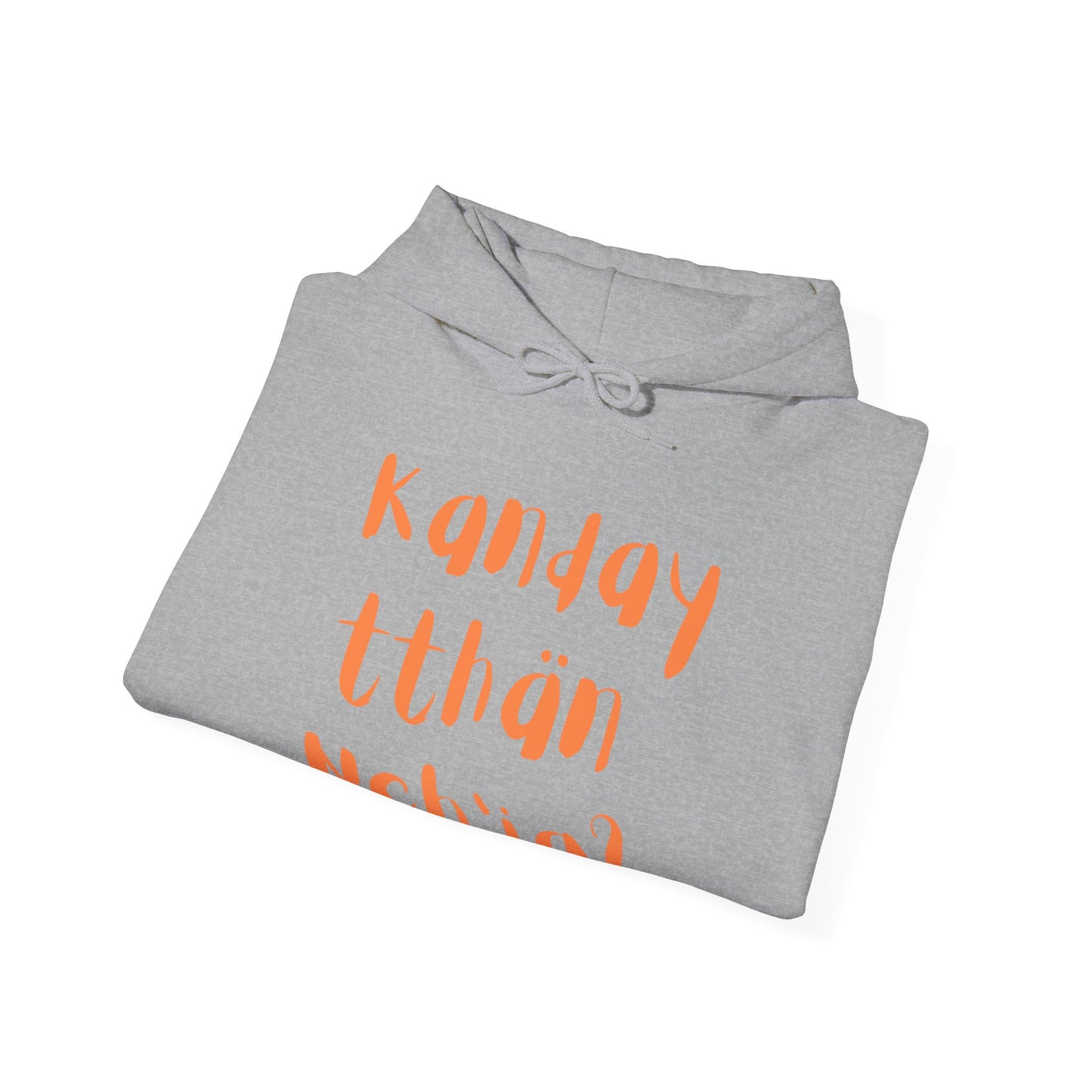 "Got Moose Meat?" Hoodie Orange Font