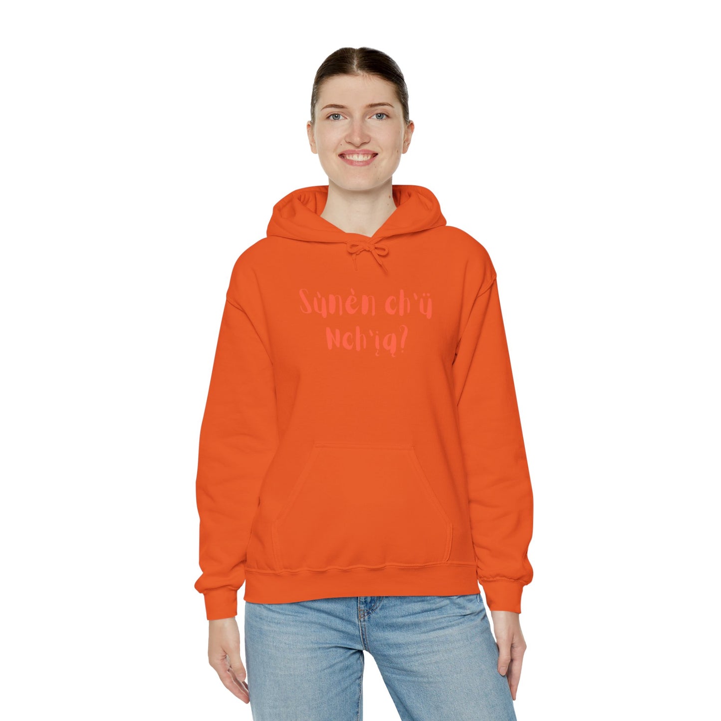"Got Bannock?" Hoodie Orange Font