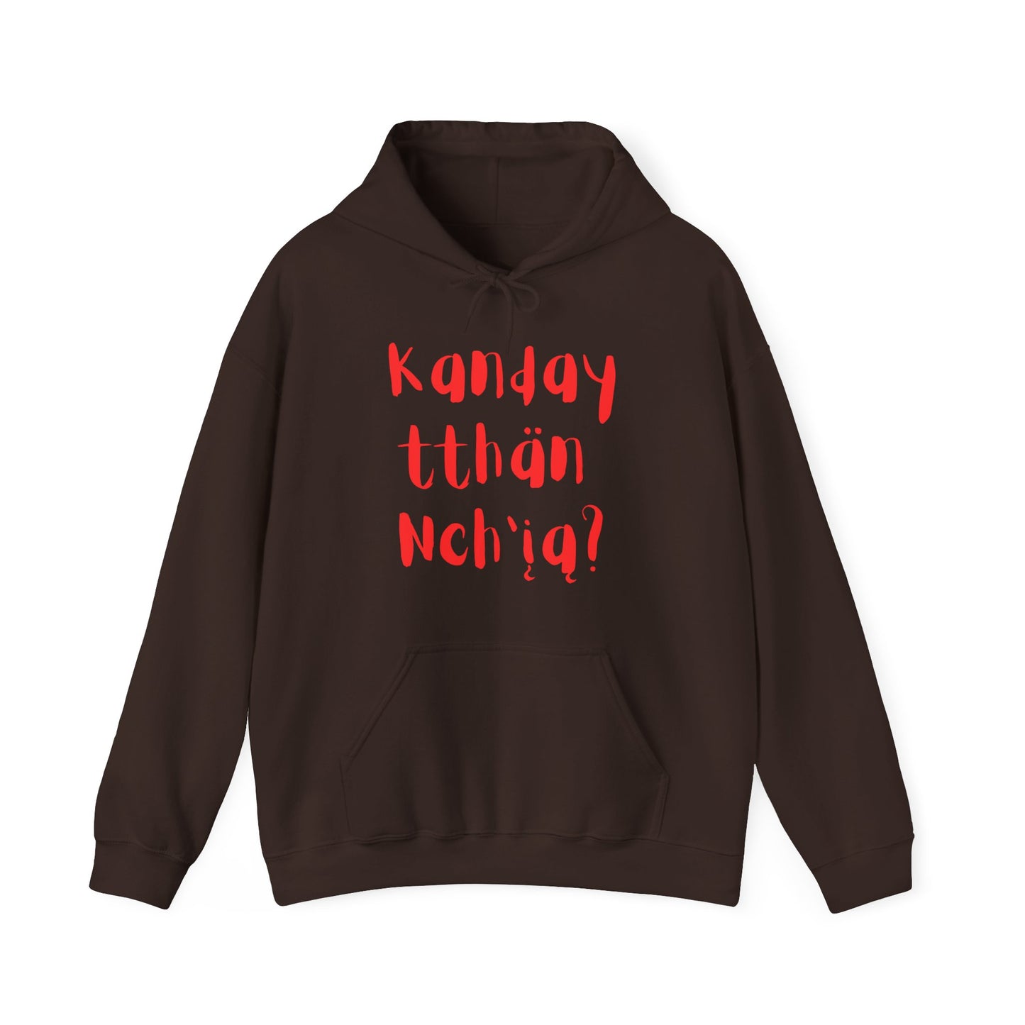 "Got Moose Meat?" Hoodie Red Font