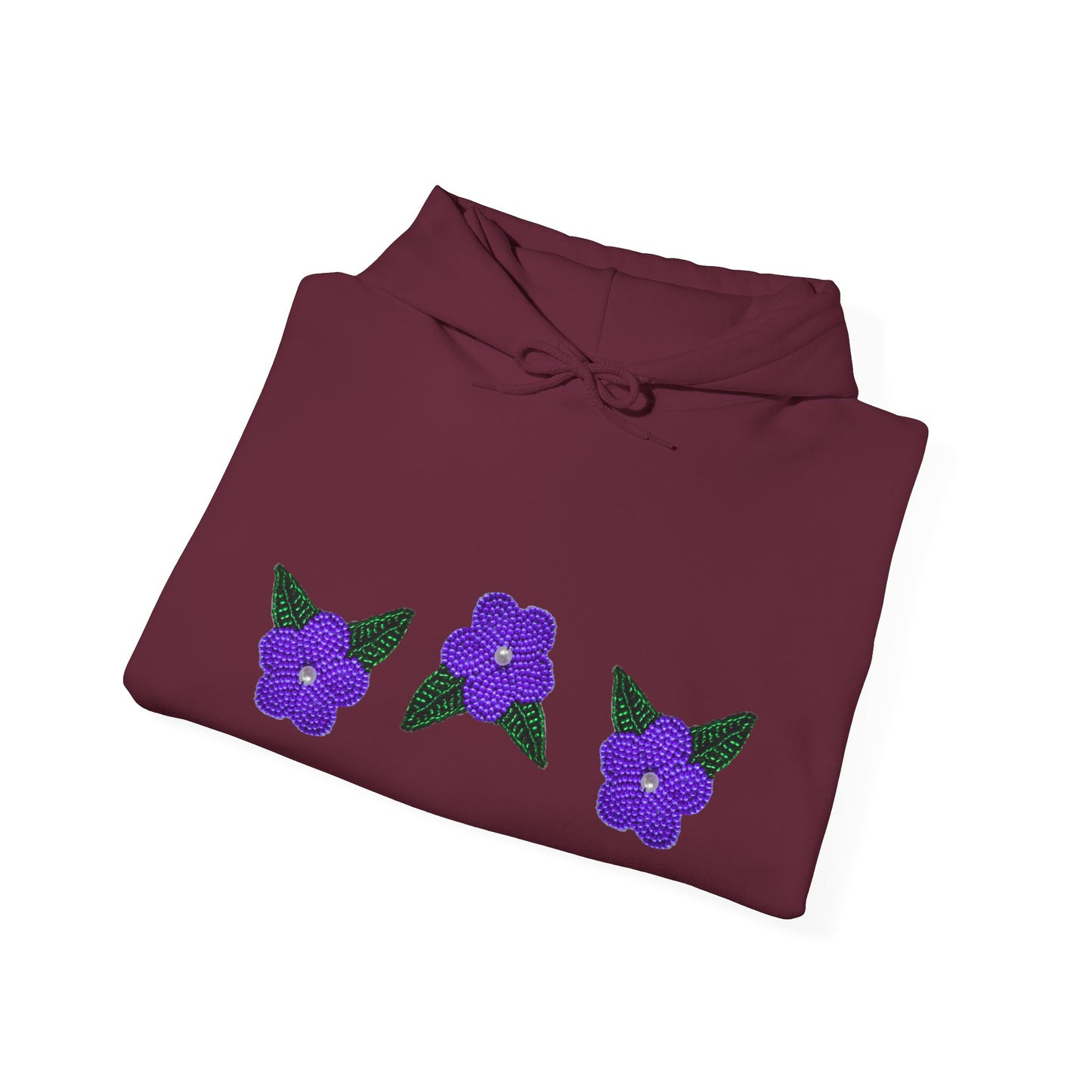 Nt’ąyą (Flower) NPLS Hoodie Purple