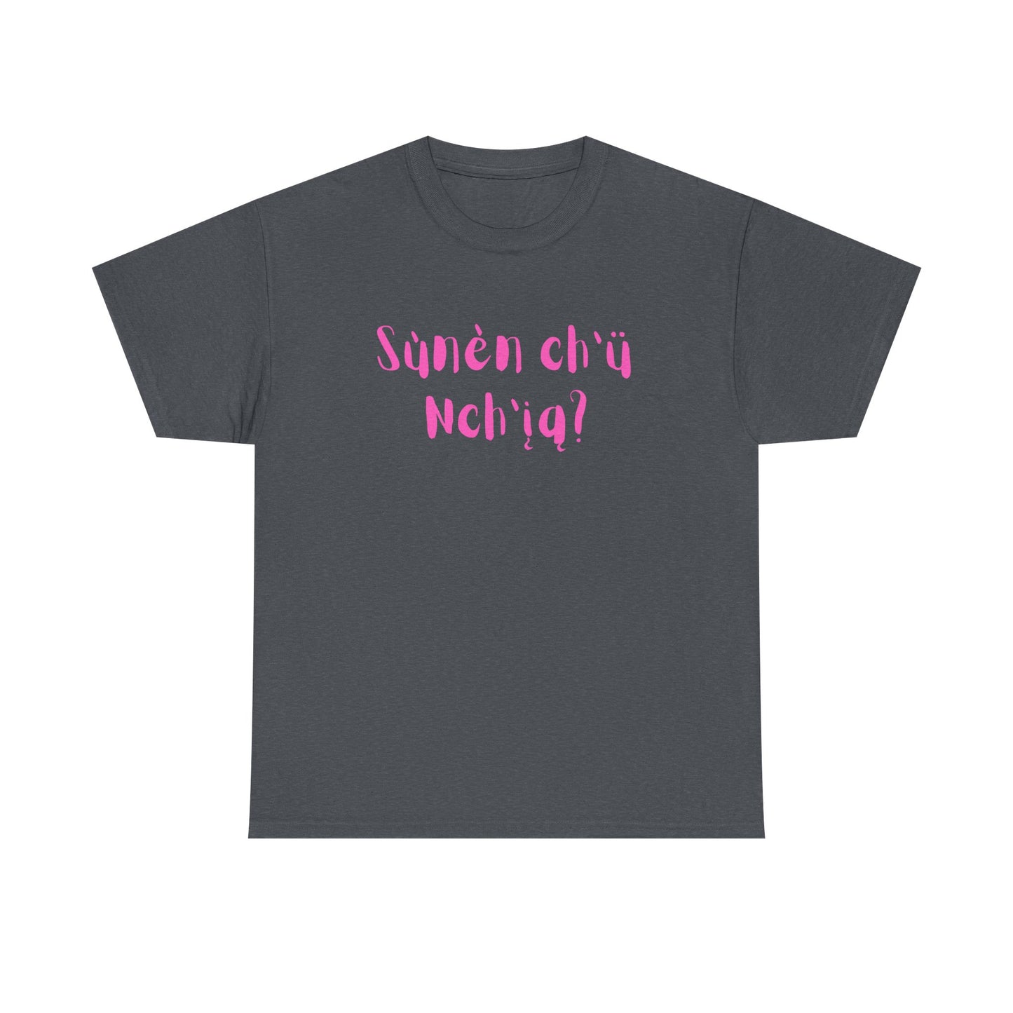 "Got Bannock?" Tee Pink Font