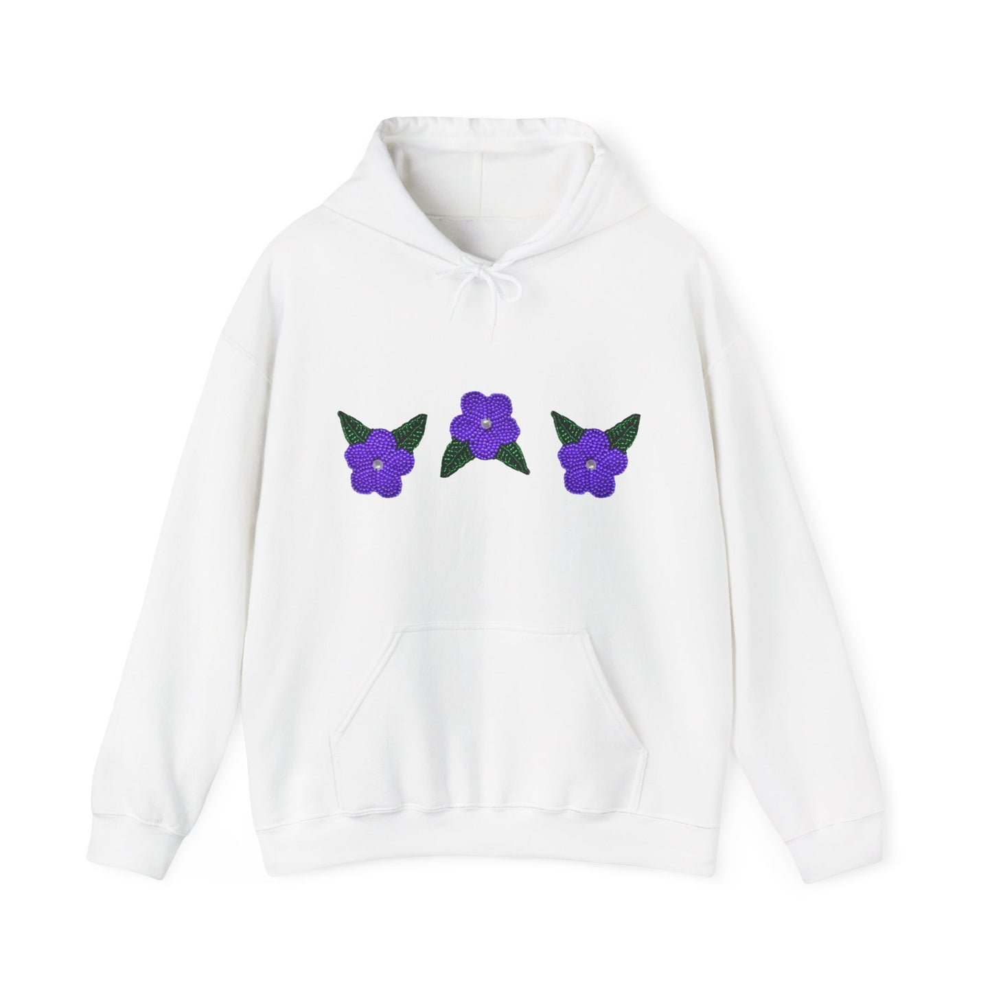 Nt’ąyą (Flower) NPLS Hoodie Purple