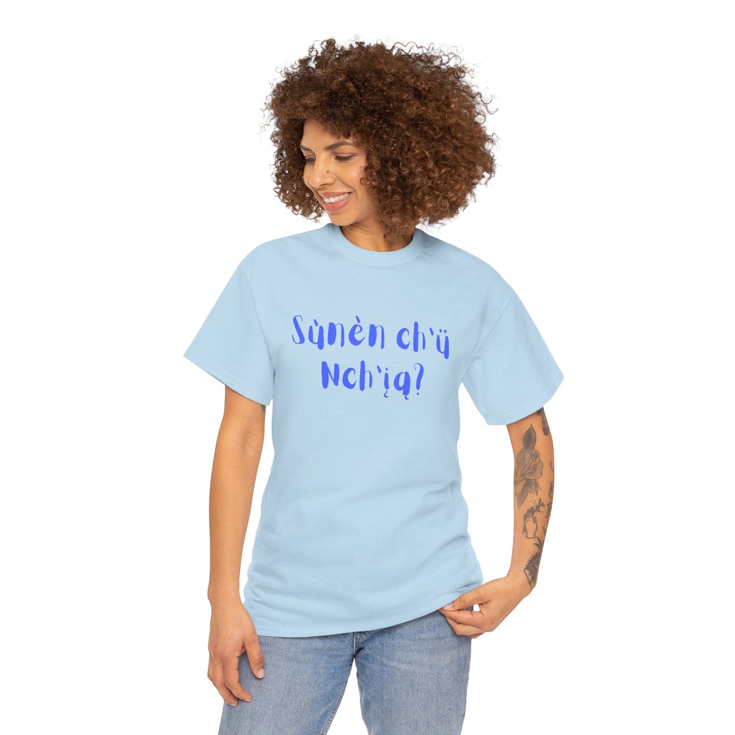 "Got Bannock?" Tee Blue Font