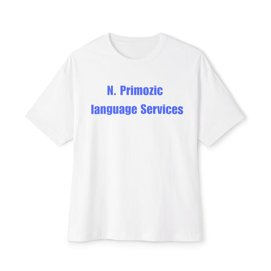 Bold NPLS Tee Blue Font