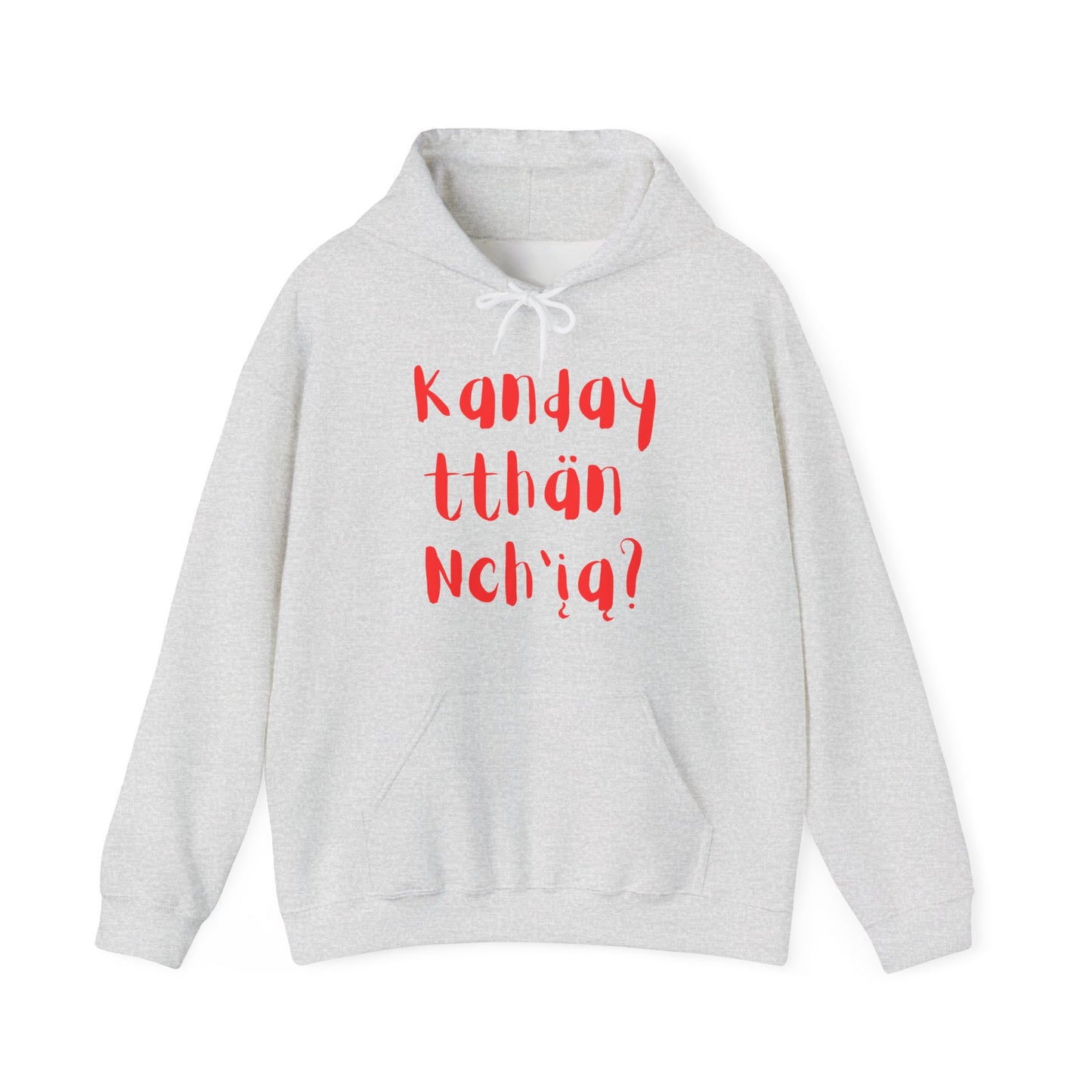"Got Moose Meat?" Hoodie Red Font