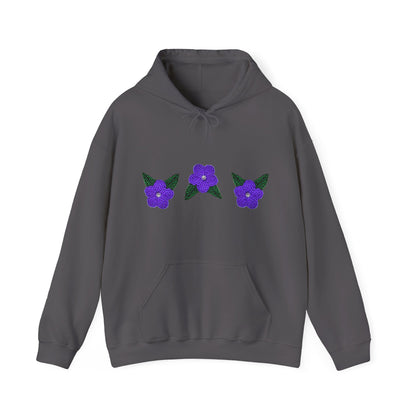 Nt’ąyą (Flower) NPLS Hoodie Purple