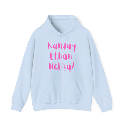 "Got Moose Meat?" Hoodie Pink Font