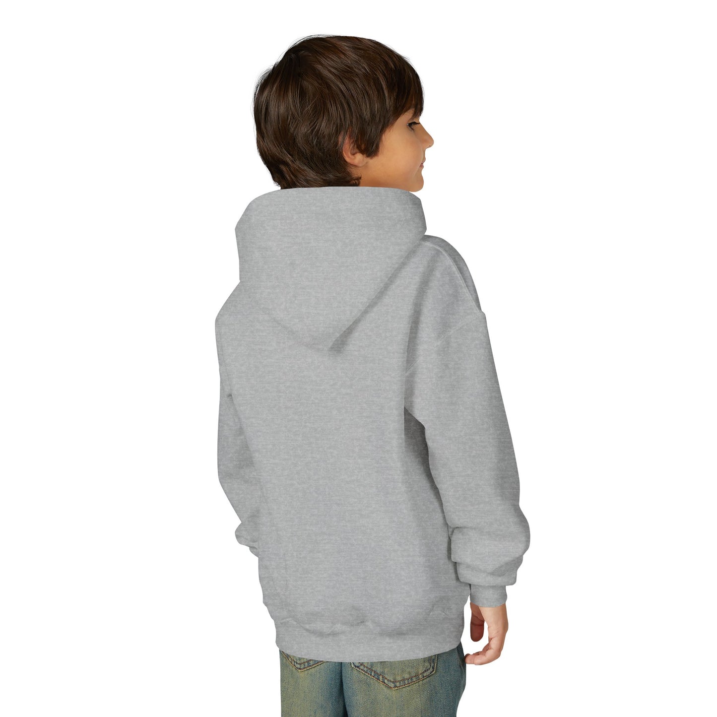 Youth Beaded Flower Hoodie Red