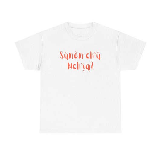 "Got Bannock?" Tee Orange Font
