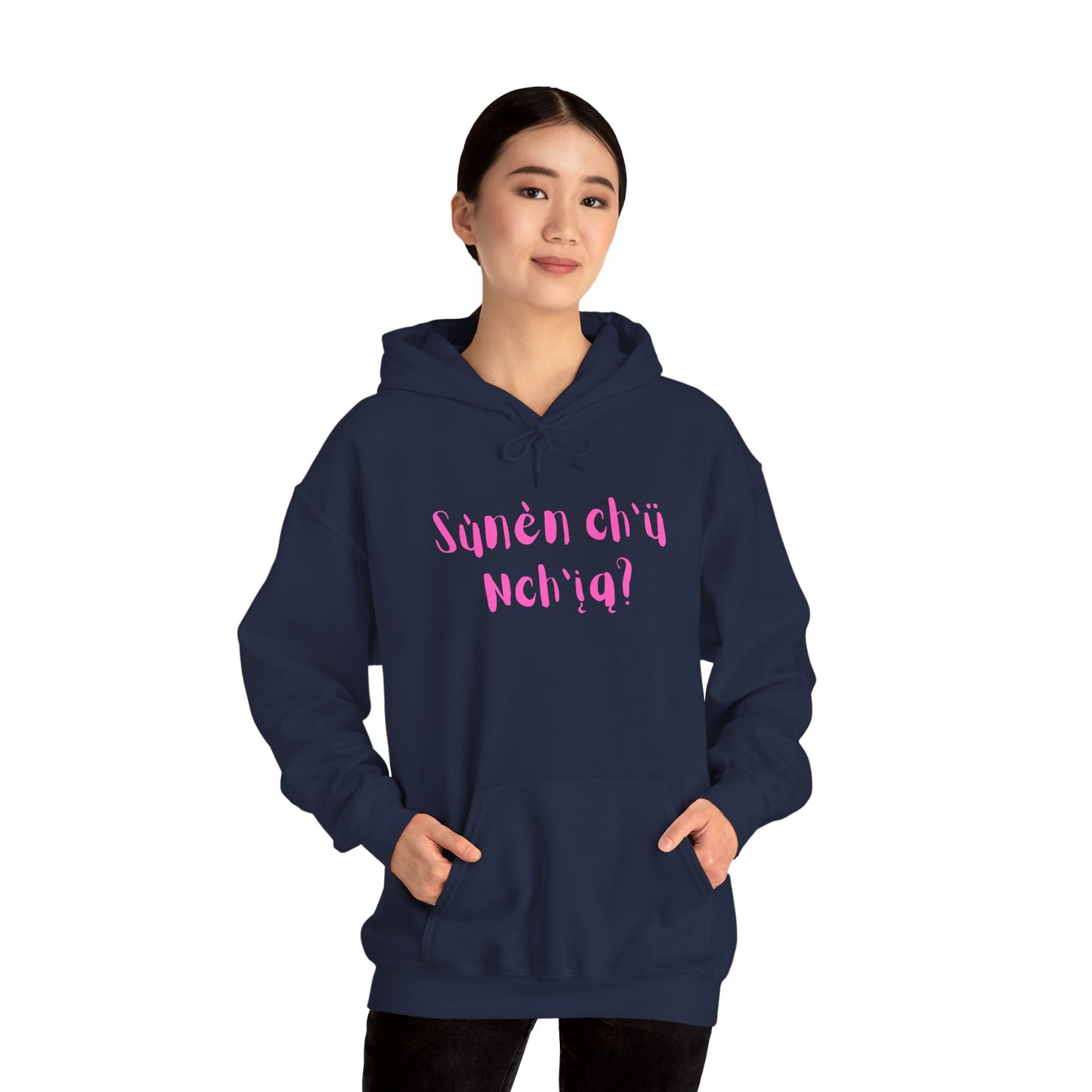 "Got Bannock?" Hoodie Pink Font