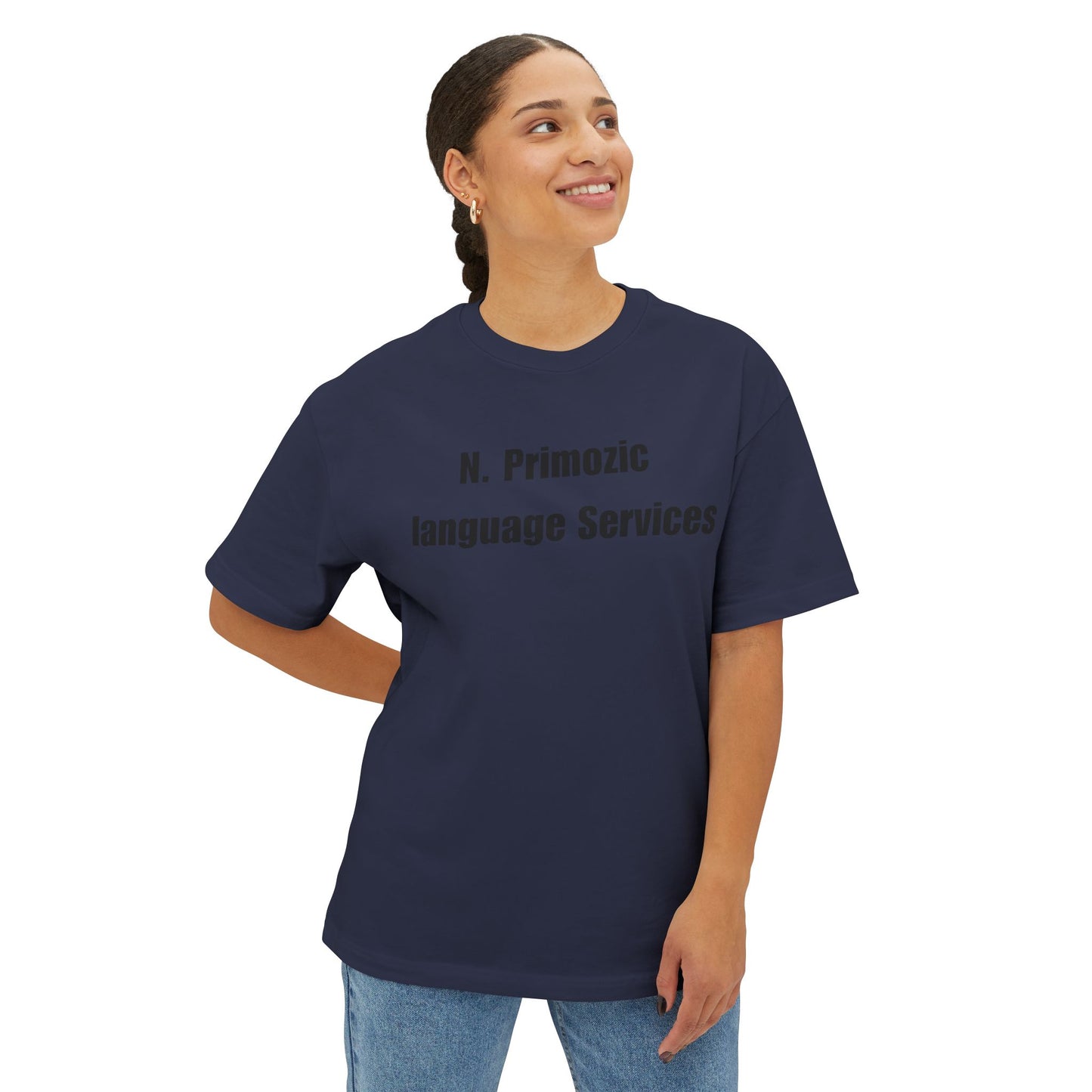 Bold NPLS Tee Black Font