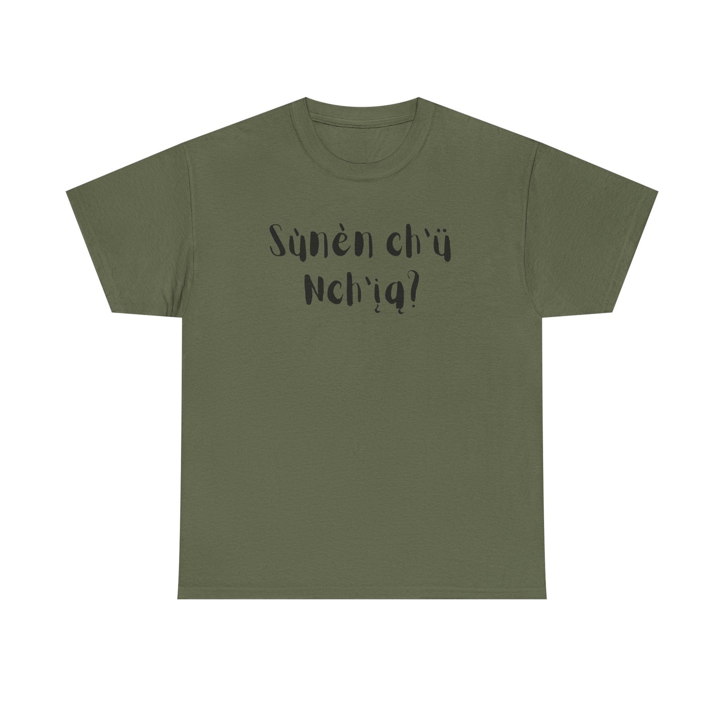 "Got Bannock?" Tee Back Font