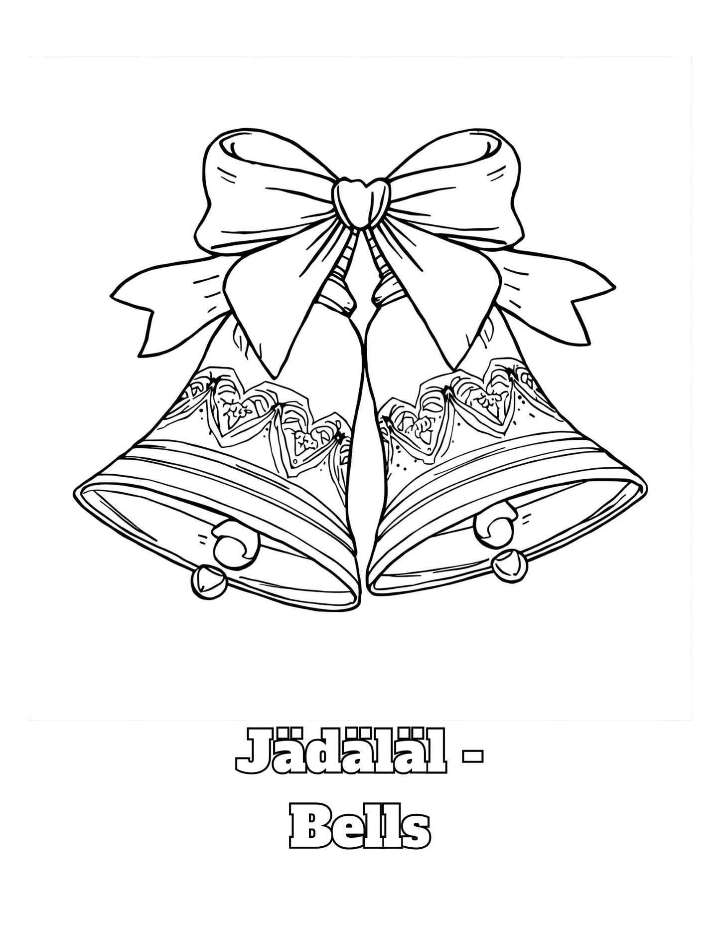 Dän K’e Christmas Colouring Printable Digital Bundle