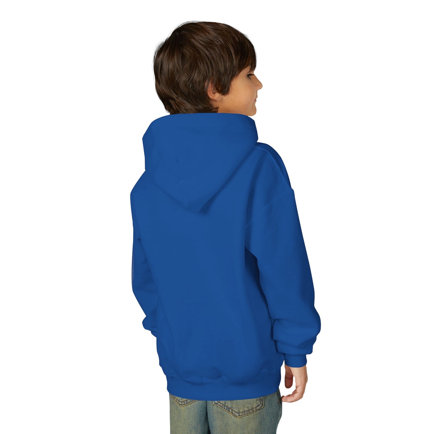 Youth Beaded Flower Hoodie Red