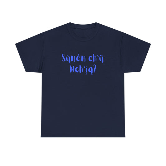 "Got Bannock?" Tee Blue Font