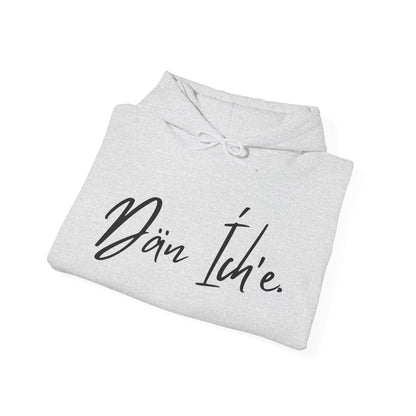 "I am Dän" Red Flower Hoodie