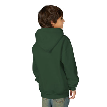 Youth Beaded Flower Hoodie Red
