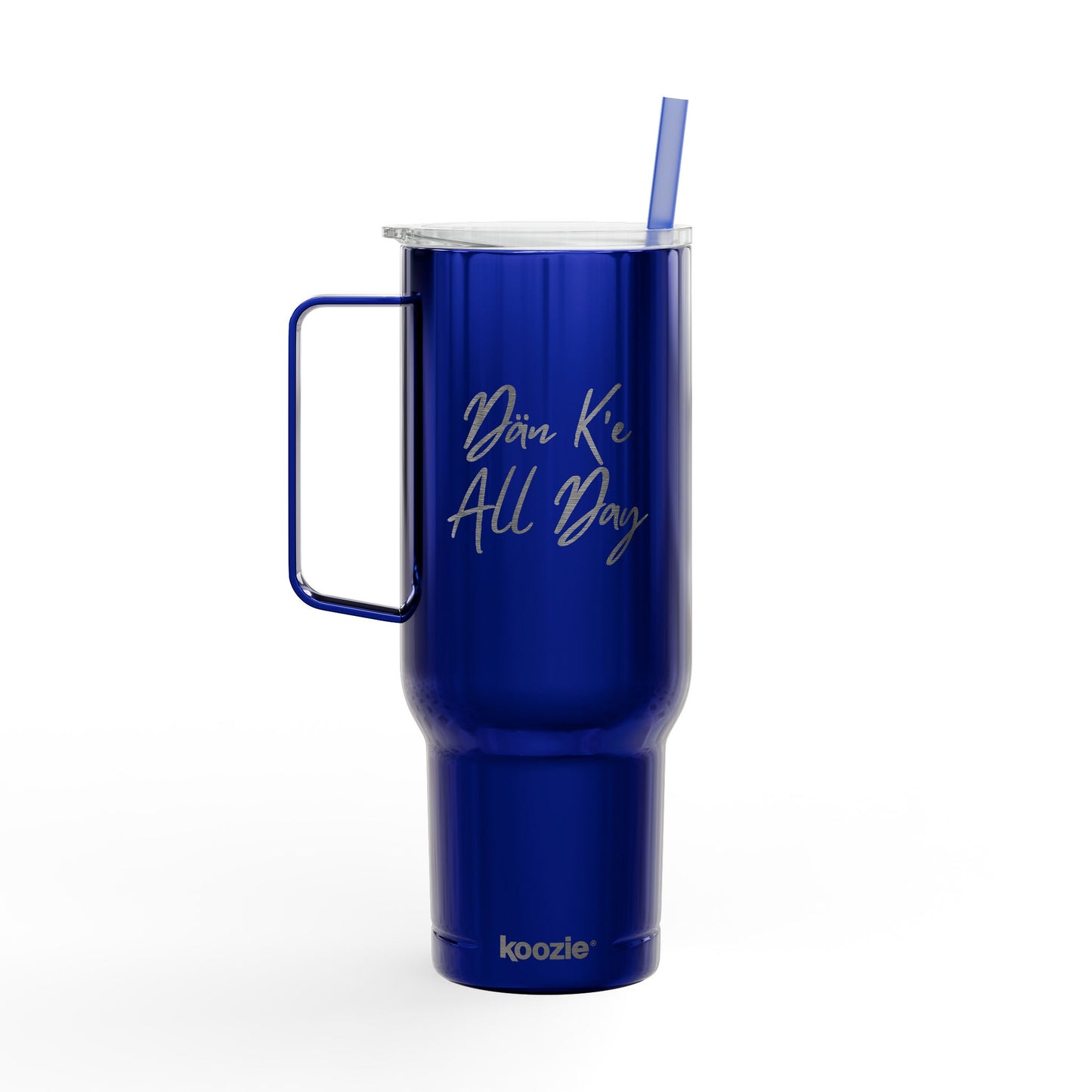 40oz Insulated Tumbler - "Dän K’e All Day" Personalized Tumbler