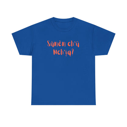 "Got Bannock?" Tee Orange Font