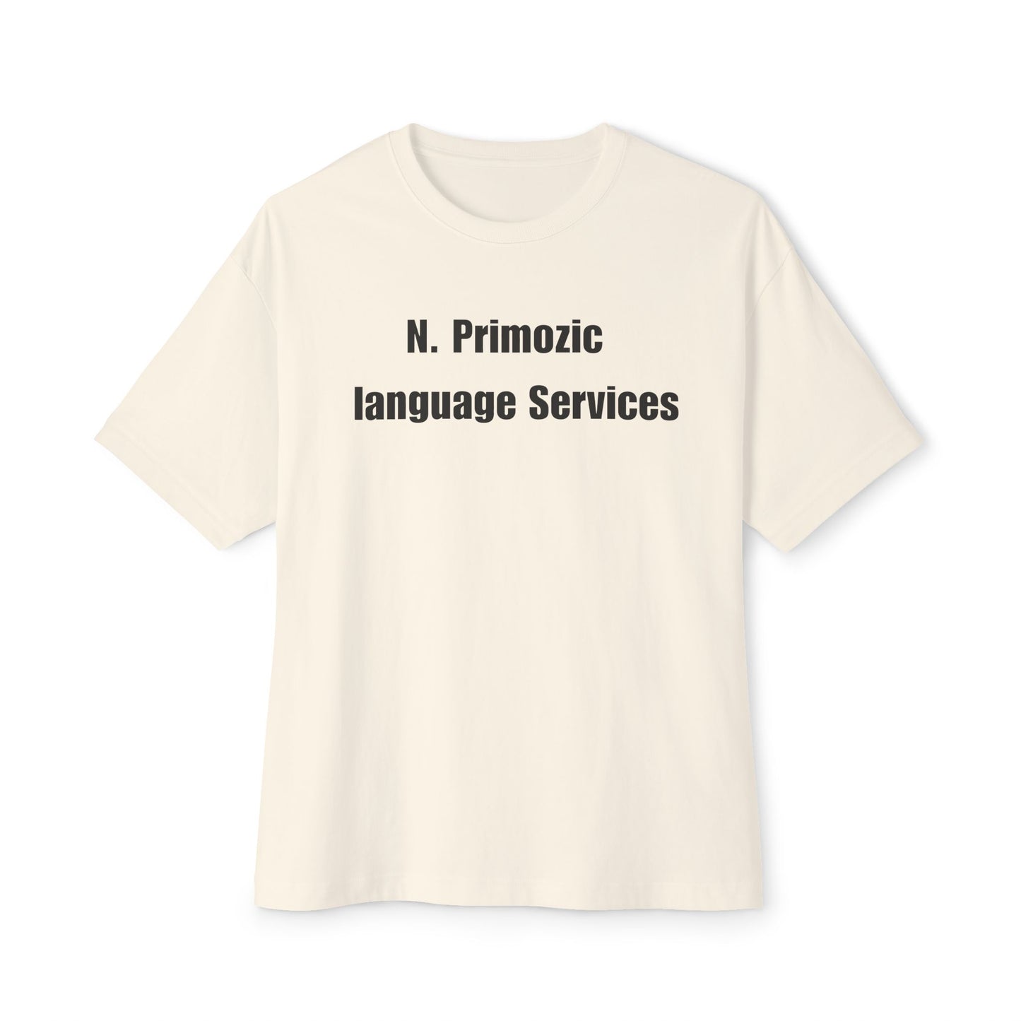 Bold NPLS Tee Black Font