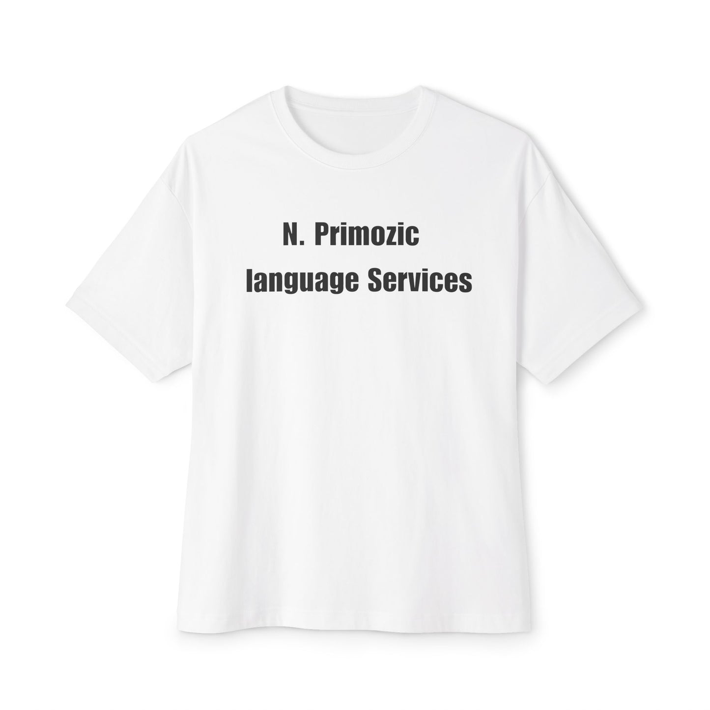 Bold NPLS Tee Black Font
