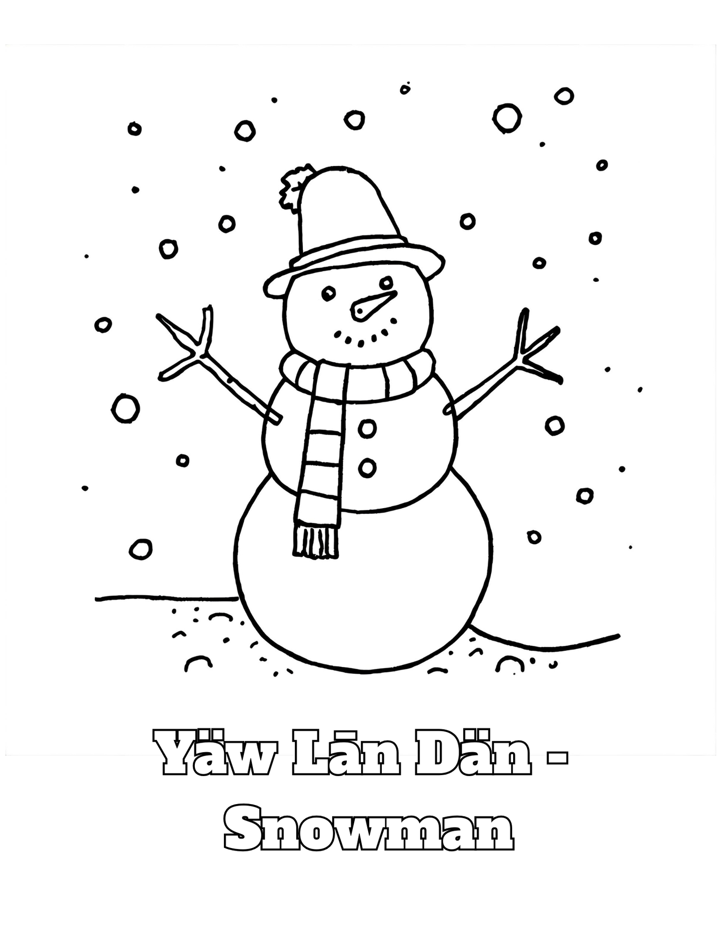 Dän K’e Christmas Colouring Printable Digital Bundle