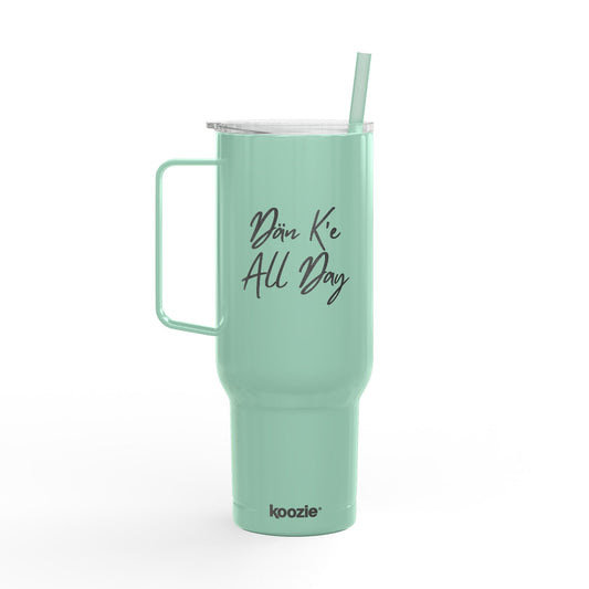 40oz Insulated Tumbler - "Dän K’e All Day" Personalized Tumbler