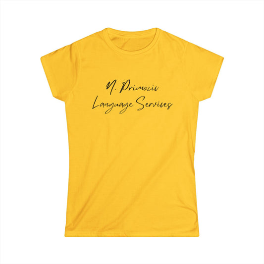 Black N. Primozic Language Services Tee