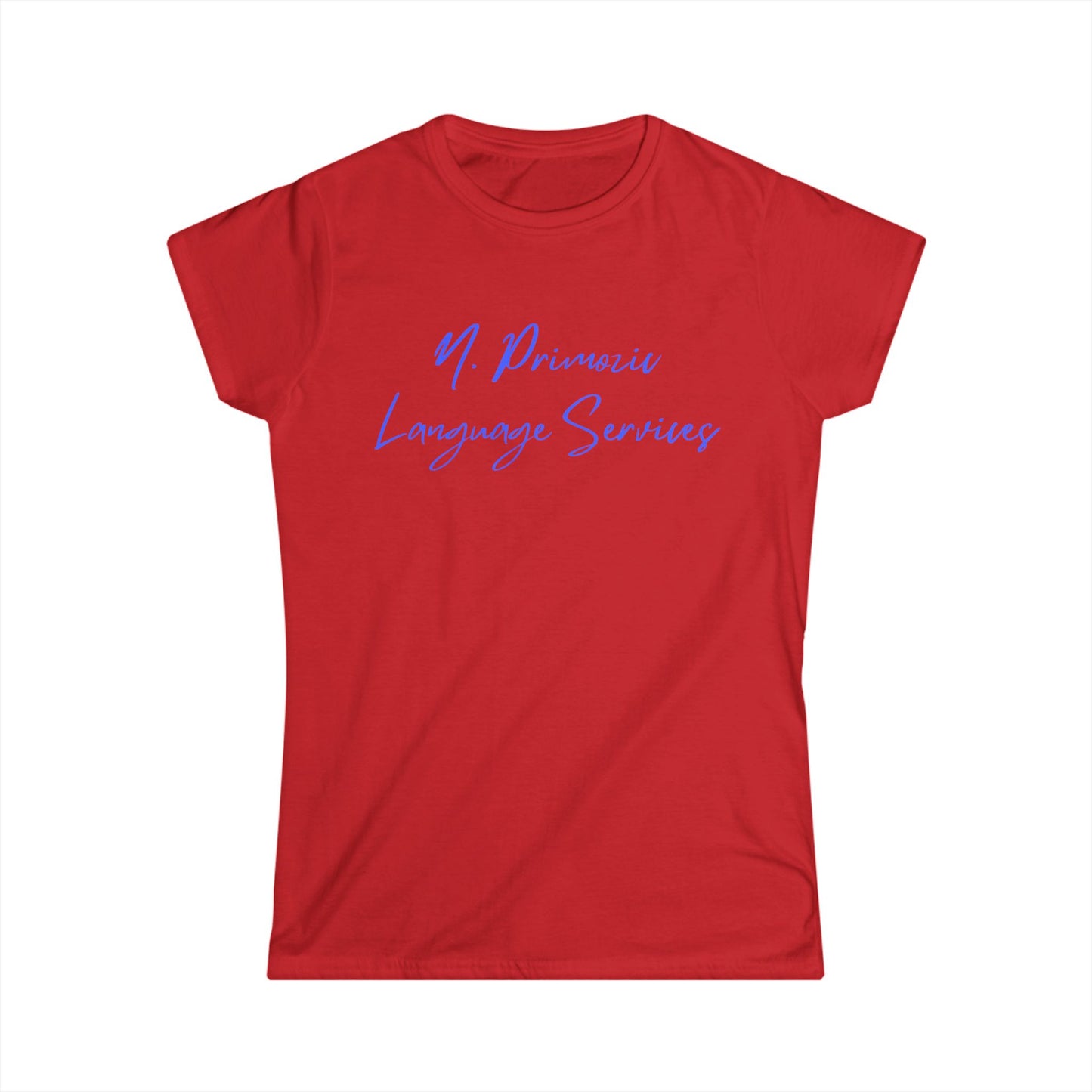 Blue N. Primozic Language Services Tee
