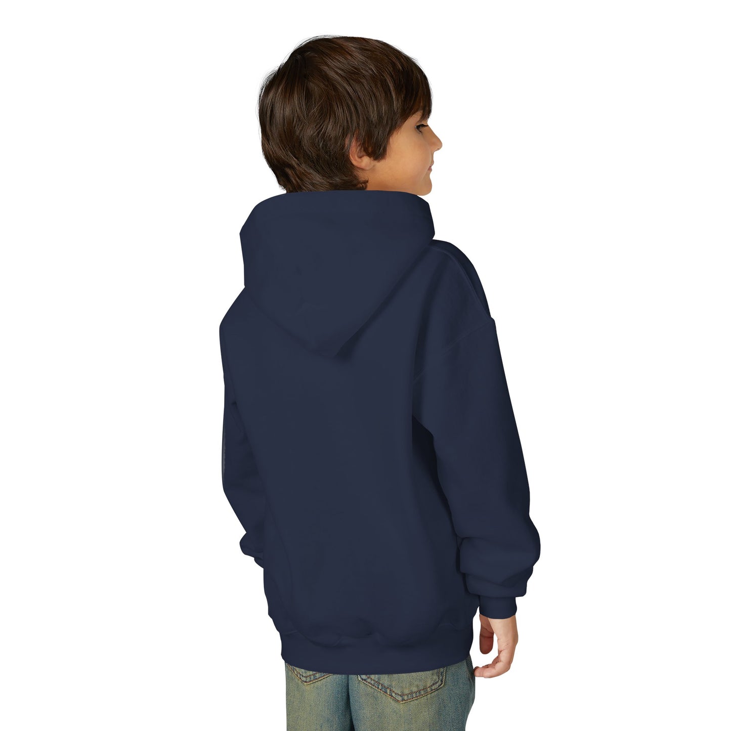 Youth Beaded Flower Hoodie Red
