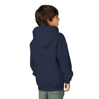 Youth Beaded Flower Hoodie Red