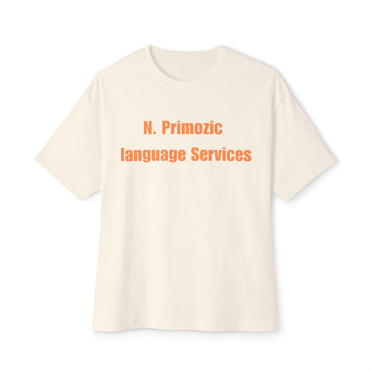 Bold NPLS Tee Orange Font