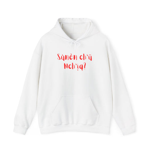 "Got Bannock?" Hoodie Red Font