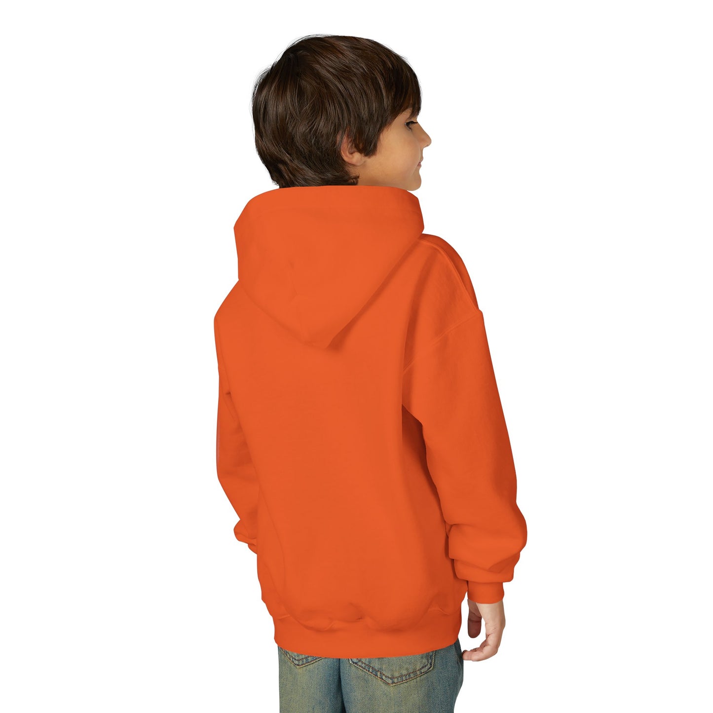 Youth Beaded Flower Hoodie Red