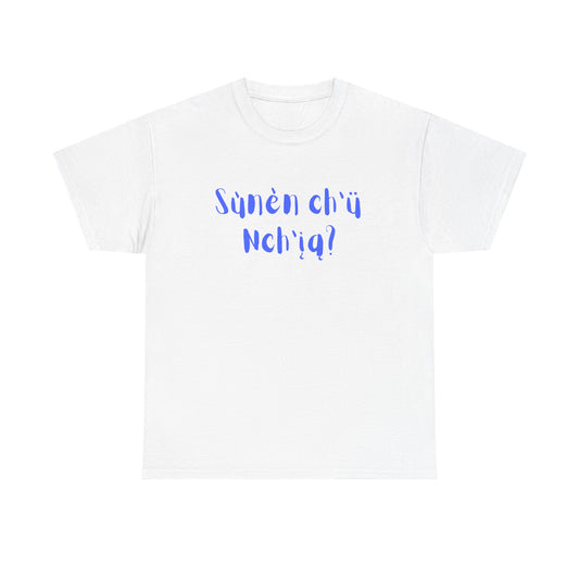 "Got Bannock?" Tee Blue Font
