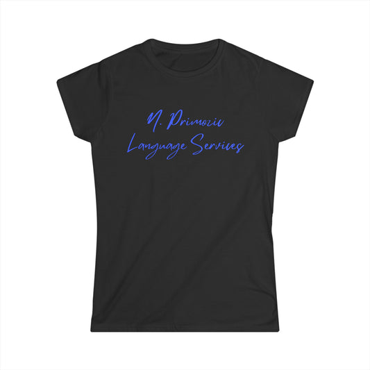 Blue N. Primozic Language Services Tee