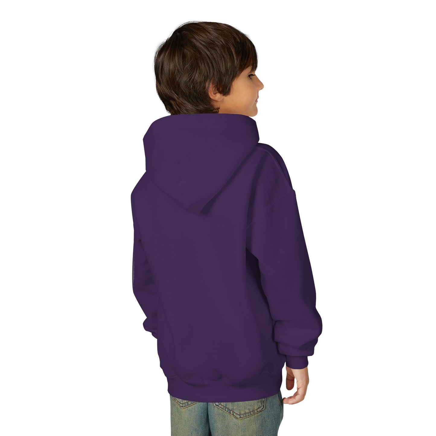 Youth Beaded Flower Hoodie Red