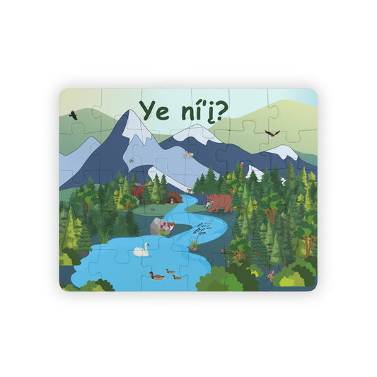 Ye ní’į? Educational Puzzle