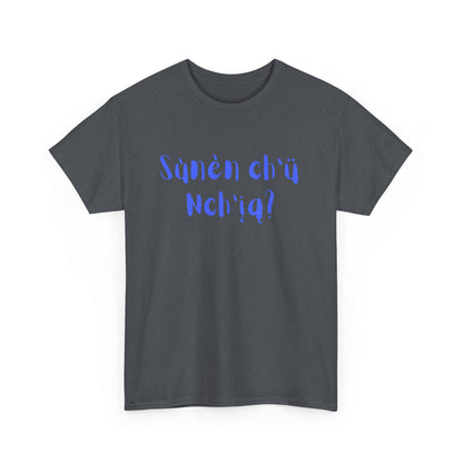 "Got Bannock?" Tee Blue Font