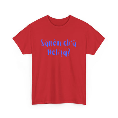 "Got Bannock?" Tee Blue Font