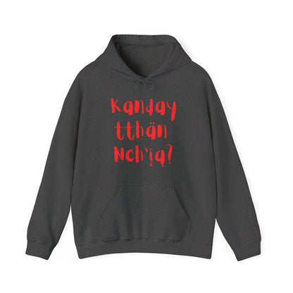 "Got Moose Meat?" Hoodie Red Font