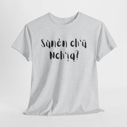 "Got Bannock?" Tee Back Font