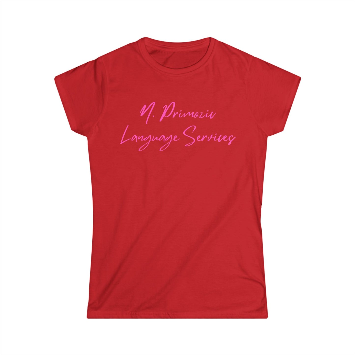 Pink N. Primozic Language Services Tee
