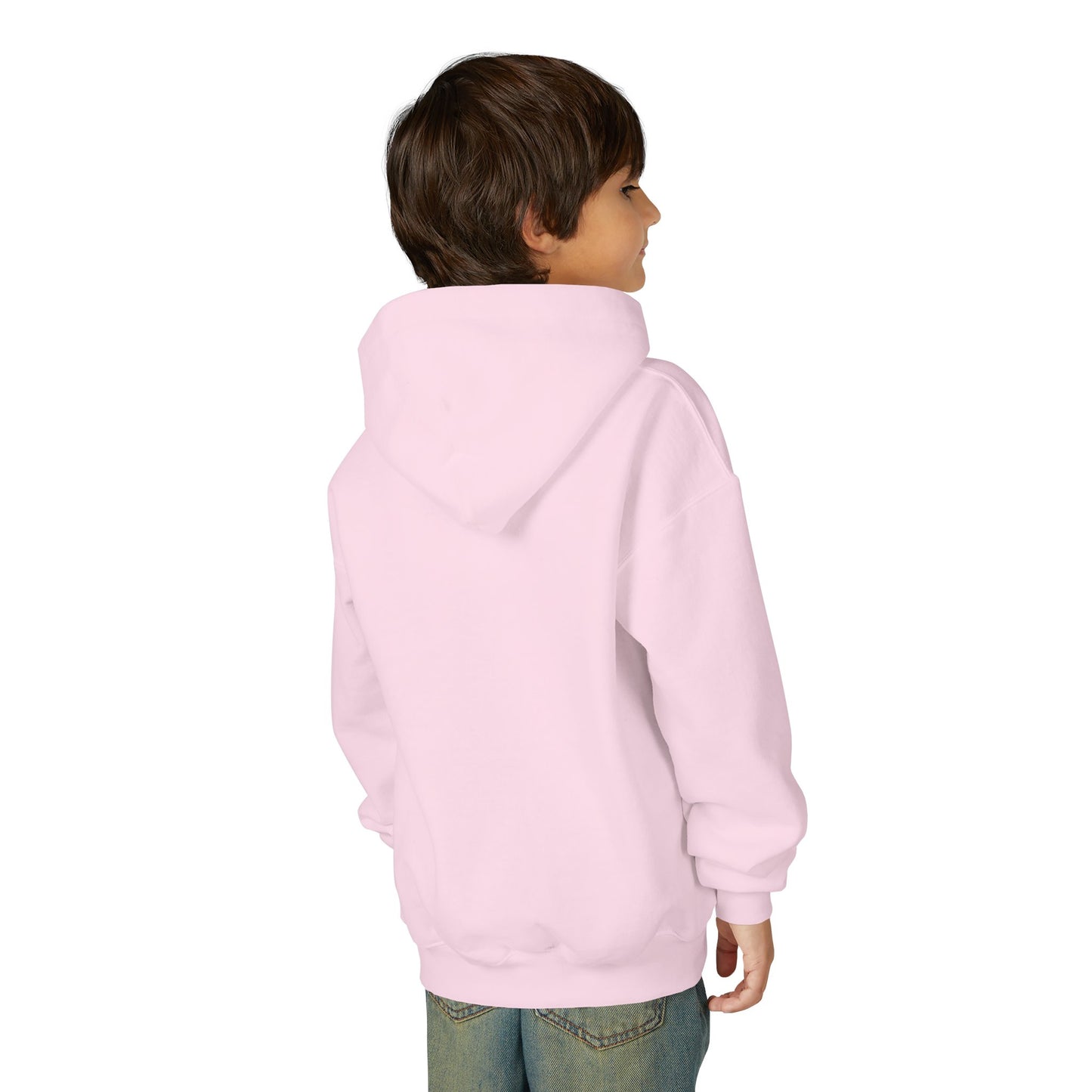 Youth Beaded Flower Hoodie Red