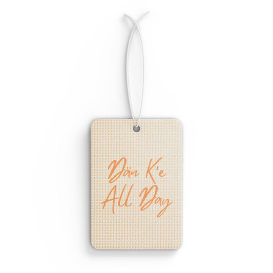 Dän K’e All Day Car Freshener Orange