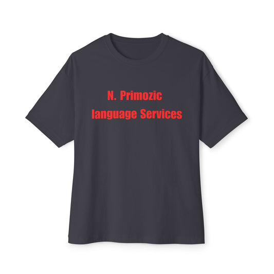Bold NPLS Tee Red Font