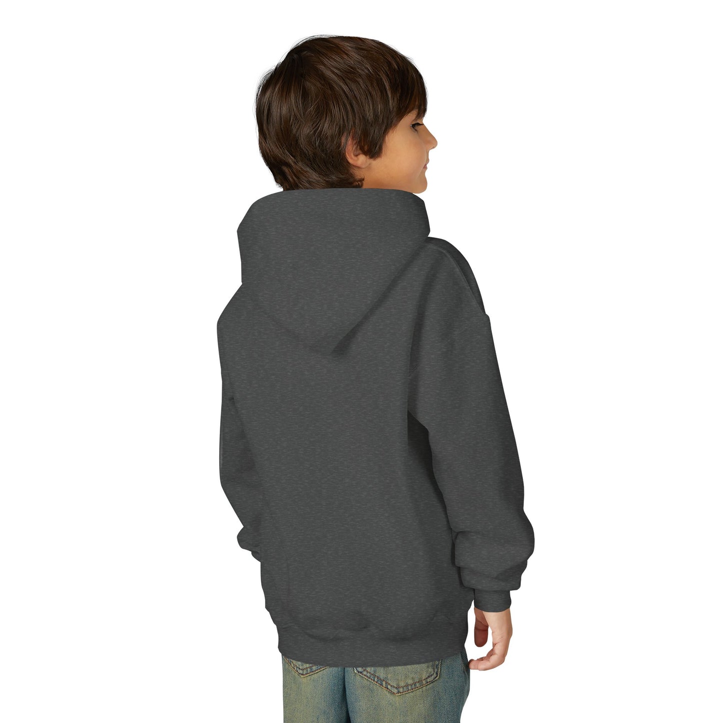 Youth Beaded Flower Hoodie Red