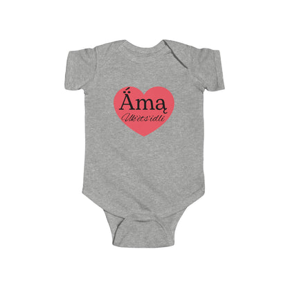 "I Love My Mom" Baby Onesie